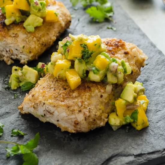 Macadamia Crusted Mahi Mahi