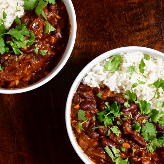 Afghan Kidney Bean Curry