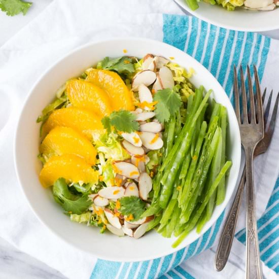 Asian Shaved Brussels Sprout Salad