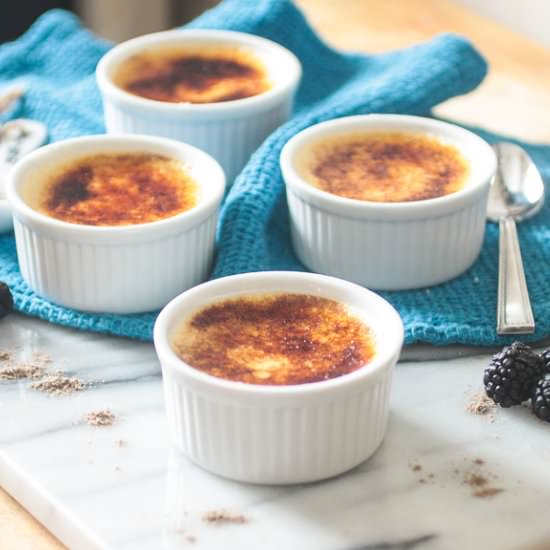 Cardamom Creme Brûlée