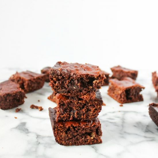 Gluten Free Almond Butter Brownies