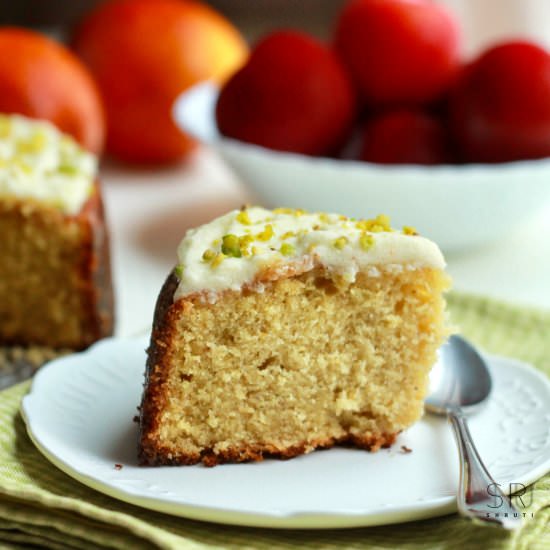 Blood Orange Nut Cake