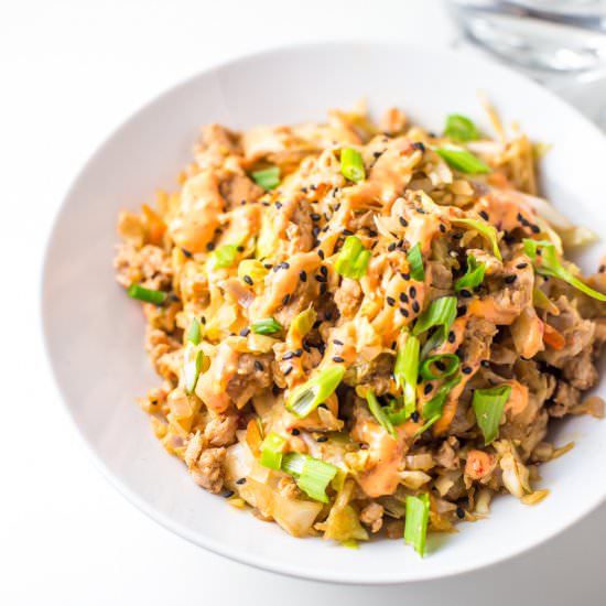 Whole30 Egg Roll in a Bowl