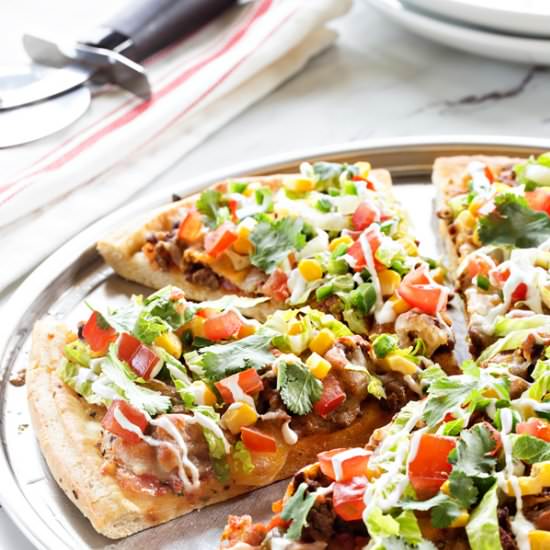 Taco Pizza Pie