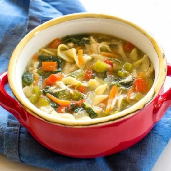 Healthy Vegetable Chicken Soup