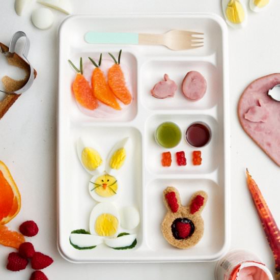 Easter Bunny Bento Breakfast
