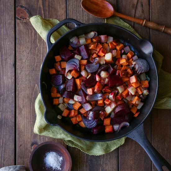 Oven-Roasted Root Vegetables