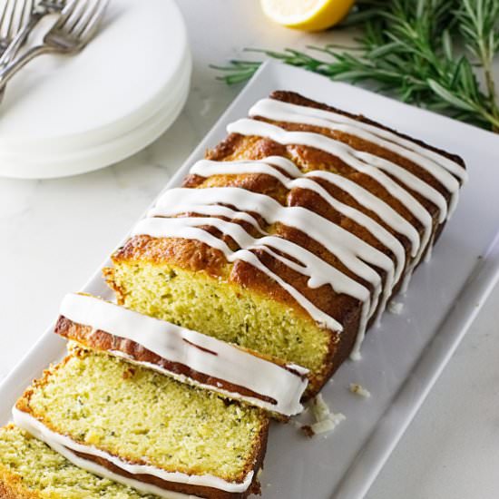 lemon rosemary cake