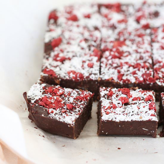 Cherry Ripe Brownie (GF)