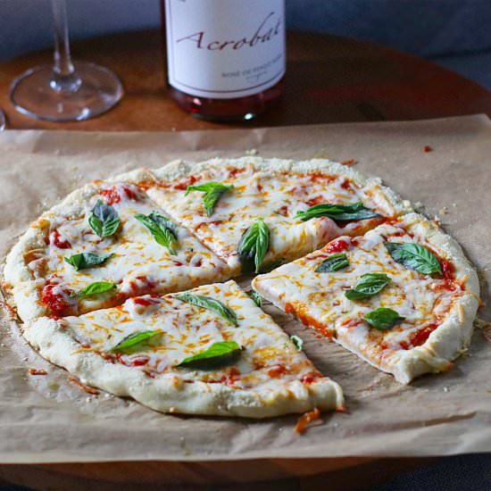 Chewy Grain-Free Pizza Crust