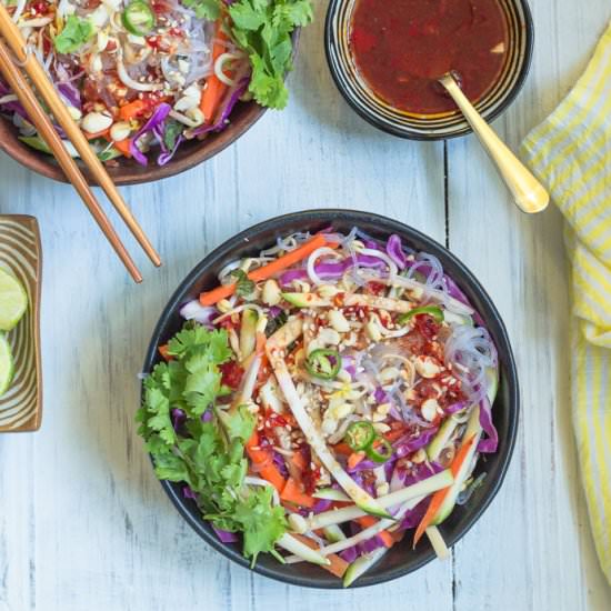 Vermicelli noodle salad