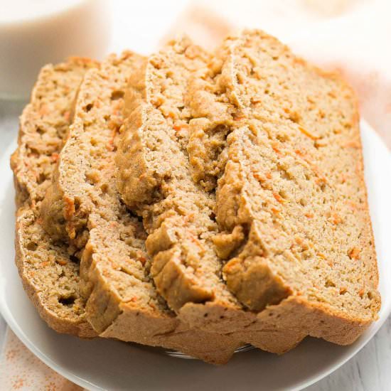 Greek Yogurt Carrot Cake Pound Cake
