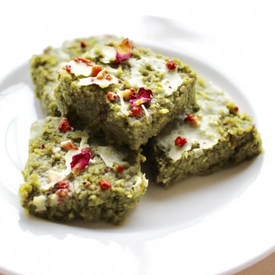 Gluten-Free Vegan Matcha Brownies