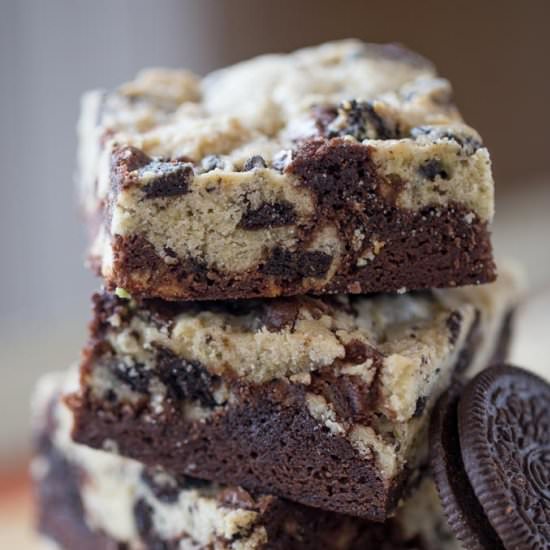 Oreo Chunk Brookies