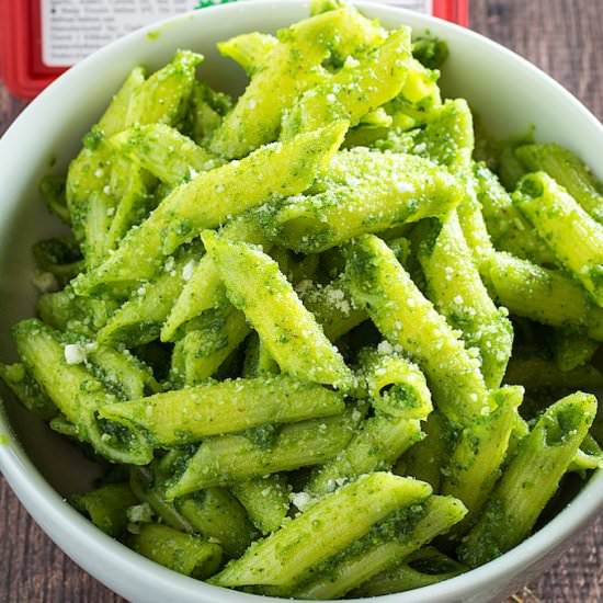 Kale Pesto w/ Almonds & Parmesan