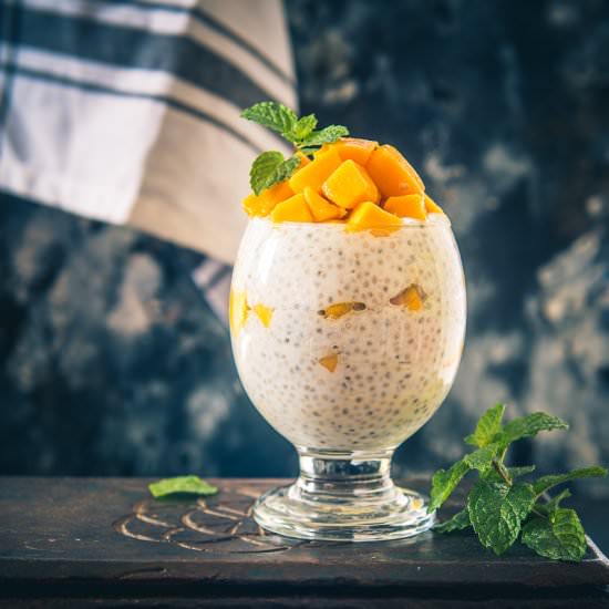 Mango Chia Pudding
