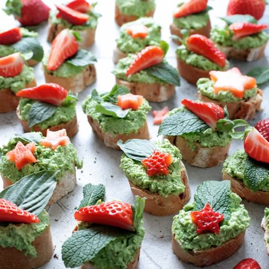 Green Pea and Coconut Spread
