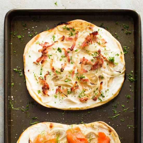 Flammkuchen (Tarte Flambee)