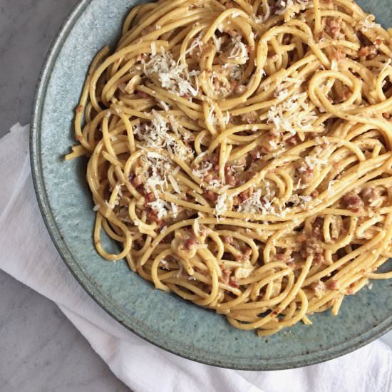 Bucatini Carbonara