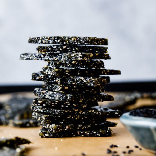 Black Sesame Brittle