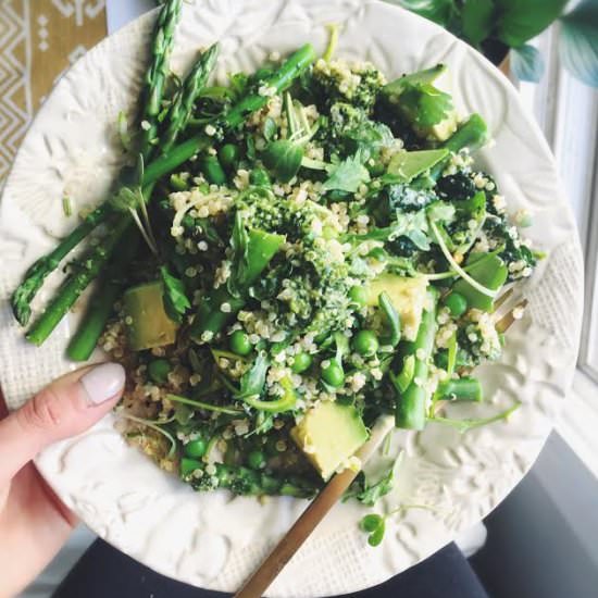 Spring Pea & Asparagus Salad