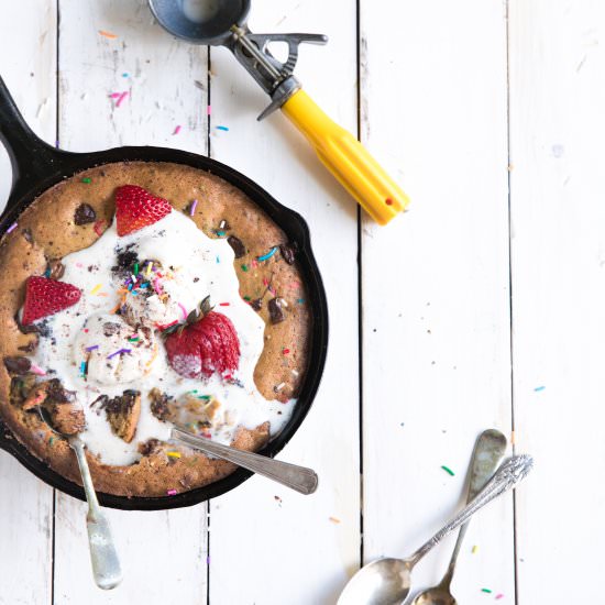 Chocolate Chip Cookie Skillet