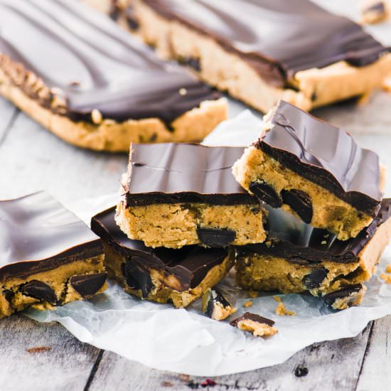Peanut Butter Cookie Dough Bars