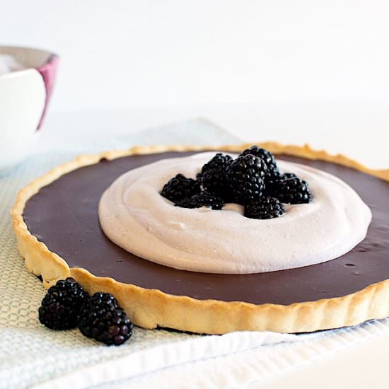 Dark Chocolate Ganache Tart