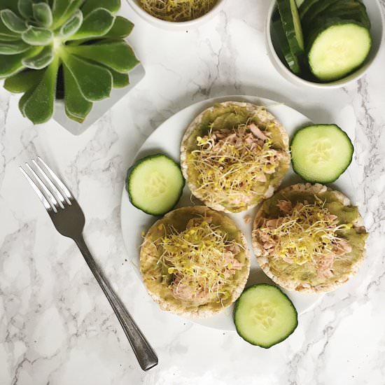 Tuna Rice Cakes