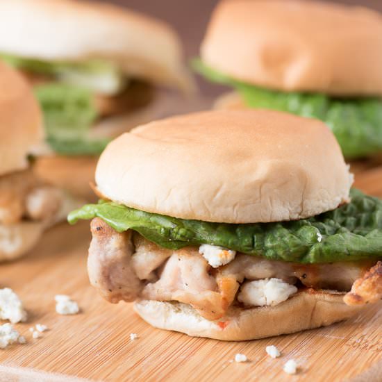 Buffalo Chicken Sliders