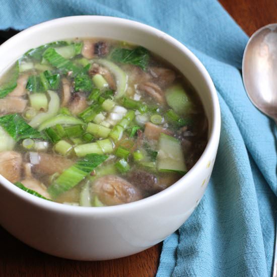 Cold Kicking Miso Soup