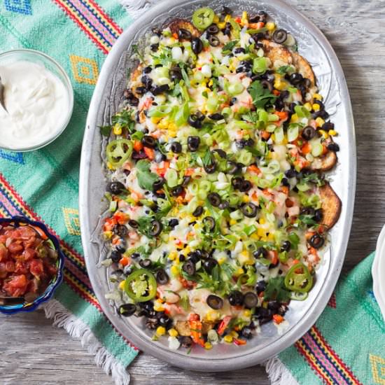 Tex-Mex Roasted Potato Nachos