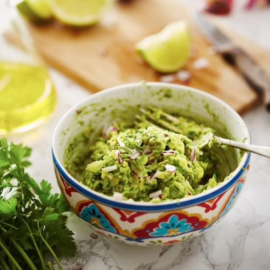 Healthy Mexican Guacamole Dip