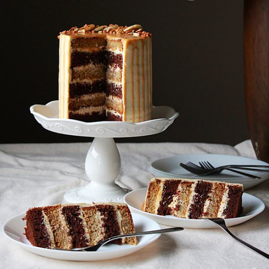 Banana Chocolate Cake
