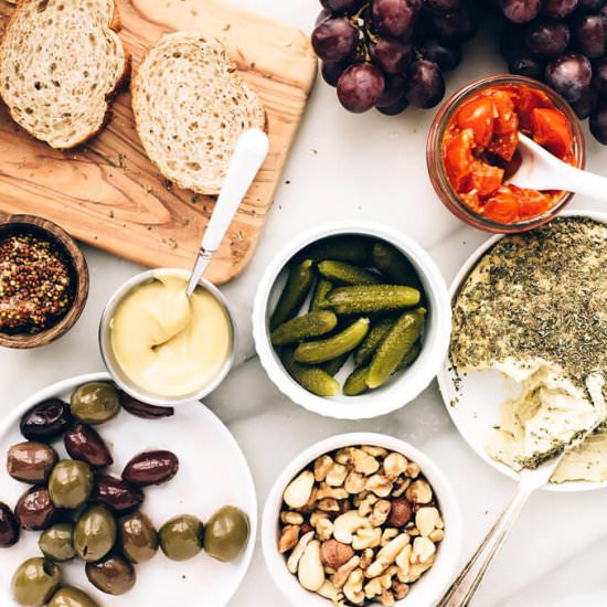 Epic Vegan Cheese Platter