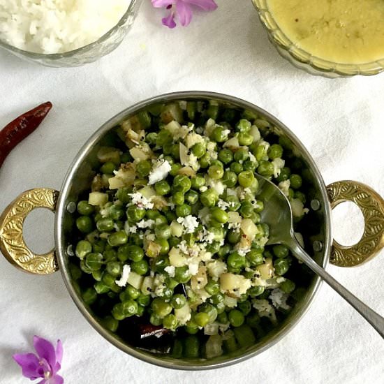 Green Peas Stir Fry