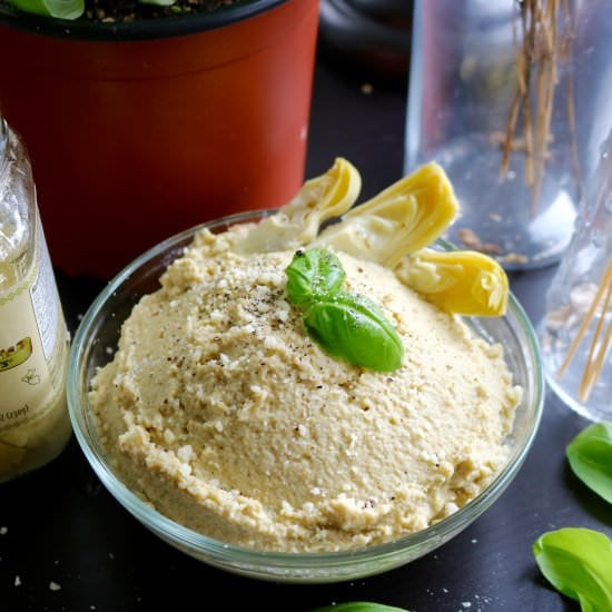 Artichoke Balsamic & Basil Hummus