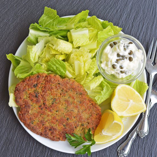Crispy Chickpea Cutlets