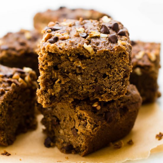 Banana Flour Chocolate Chip Cake