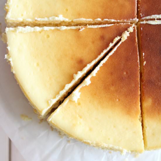 Ricotta & Mascarpone Cheesecake