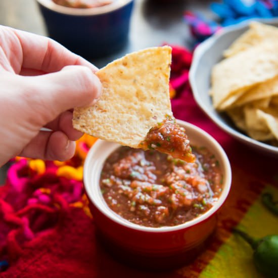 Easy Mexican Restaurant-Style Salsa