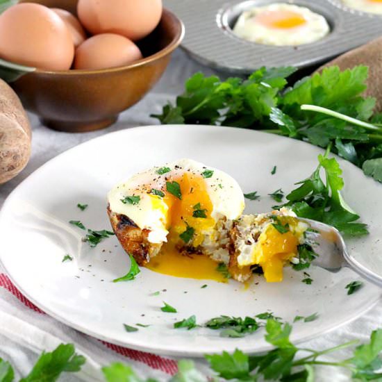 Bird’s Nest Potato and Egg Cups