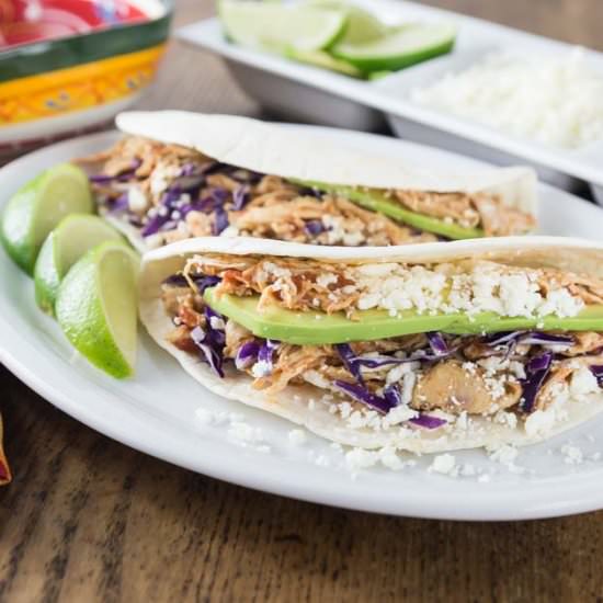 Smoky Slow Cooker Chicken Tinga