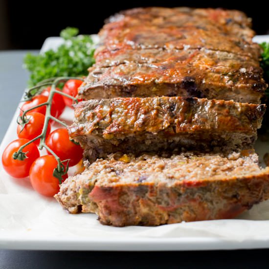 Healthy Meatloaf with Chard