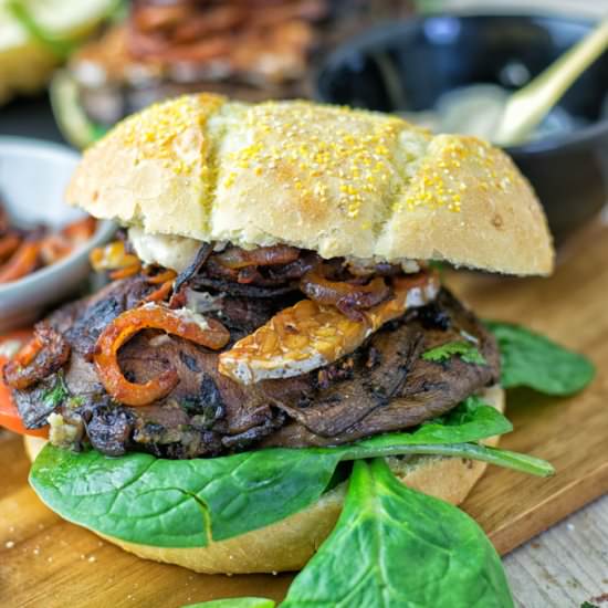 Portobello Mushroom Burger