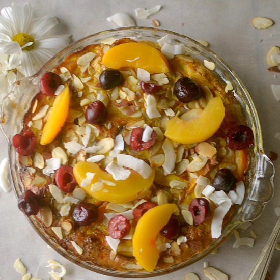 Cinnamon Fruit Sweet Egg Frittata