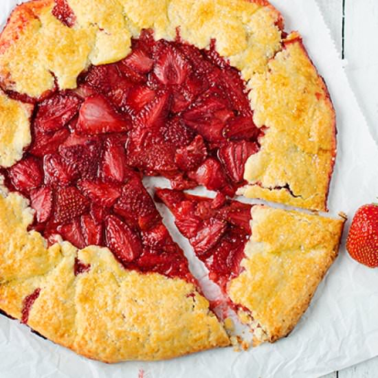 Strawberry Galette