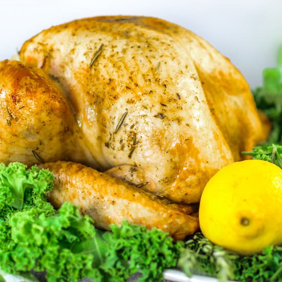 Lemon & Rosemary Roasted Turkey