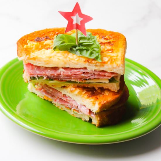 Caprese Inspired Sandwich