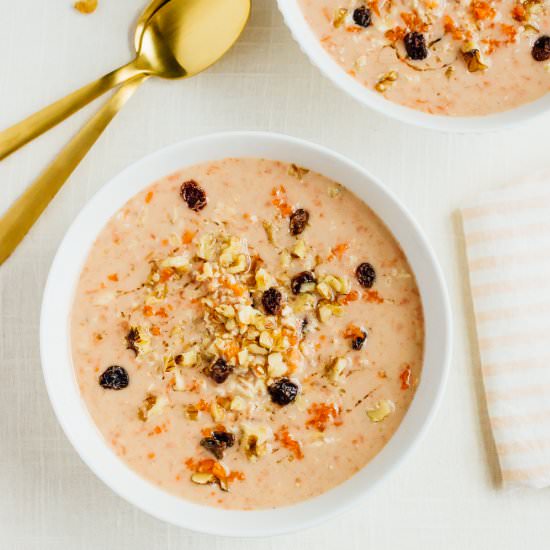 Carrot Cake Overnight Oats